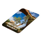 Sipapu-Brücke, Naturbrücken-Nationaldenkmal Magnet (Linke Seite)