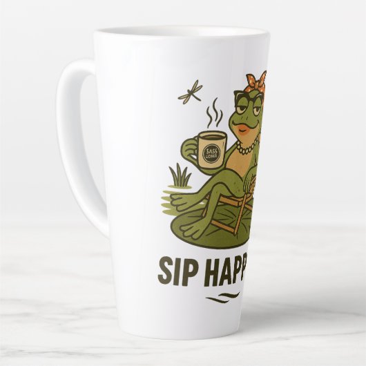 Sippe - Froschsass-Tasse Milchtasse (Linke Ecke)