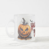 🎃 Sippe im Spooky Style Halloween Mattierte Tasse (Links)