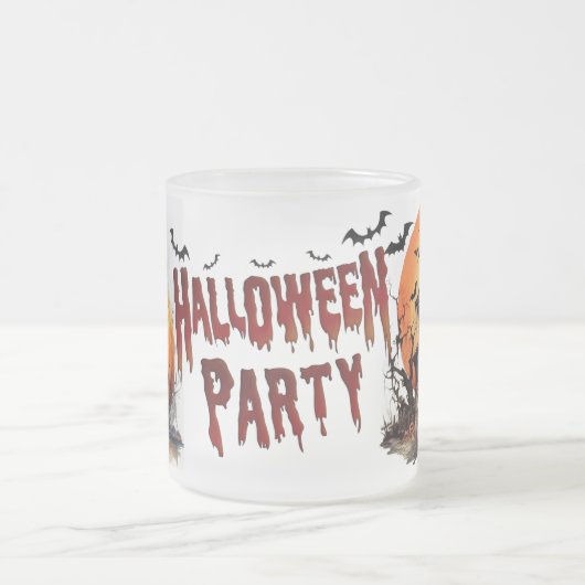 🎃 Sippe im Spooky Style Halloween Mattierte Tasse (Mittel)
