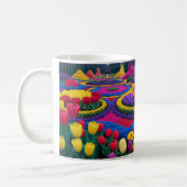 Sippe in Bloom - Blumengarten Kaffeetasse (Links)
