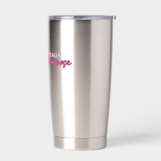 Sippe mit Zweck - unapologetischer Tumbler Thermobecher (Links)