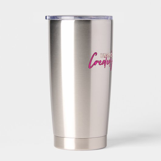 Sippe mit Zweck - unapologetischer Tumbler Thermobecher (Rechts)