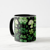 "Sippen Sie das Glück der Iren mit Jedem Brew!" Tasse (Vorderseite Links)