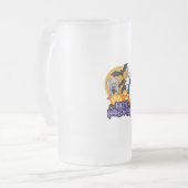 Sippenhaus Mattglas Bierglas (Vorderseite Links)