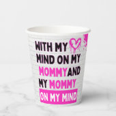 Sippin" auf Milch und Juice Pink Hip Hop Pappbecher (Rückseite)