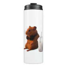 Sippin’ & Chillin" — Niedliche Hamster-Wasserflasc