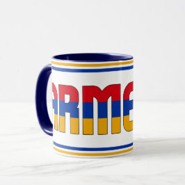 Sippin' mit Armenia Patriotischer Kaffee Tasse