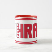 Sippin' mit Bahrain Patriotischer Kaffee Tasse (Zentrum)