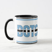 Sippin' mit Botswana Patriotischer Kaffee Tasse (Links)