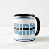 Sippin' mit Botswana Patriotischer Kaffee Tasse (VorderseiteRechts)