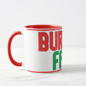 Sippin' mit Burkina Faso Patriotischer Kaffee Tasse (Links)