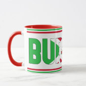 Sippin' mit Burundi Patriotischer Kaffee Tasse (Links)