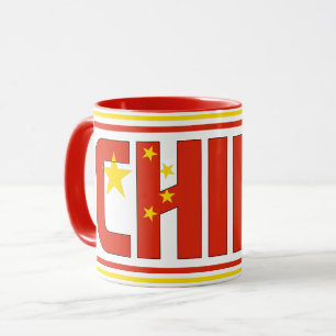 Sippin' mit China Patriotischer Kaffee Tasse