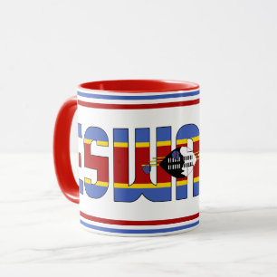 Sippin' mit Eswatini Patriotischer Kaffee Tasse