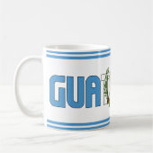 "Sippin" mit Guatemala" Patriotischer Kaffee Kaffeetasse (Links)