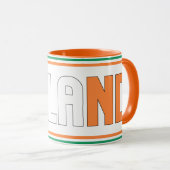 Sippin' mit Irland Patriotischer Kaffee Tasse (VorderseiteRechts)