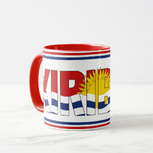 "Sippin' mit Kiribati" Patriotischer Kaffee Tasse