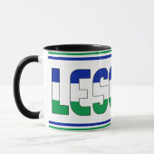 Sippin' mit Lesotho Patriotic-Kaffee Tasse (Links)