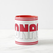 "Sippin' mit Monaco" Patriotischer Kaffee Tasse (Zentrum)