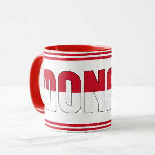 "Sippin' mit Monaco" Patriotischer Kaffee Tasse