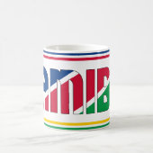 "Sippin' mit Namibia" Patriotische Tasse (Mittel)