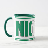 Sippin' mit Nigeria Patriotischer Kaffee Tasse (Links)