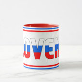 "Sippin" mit Slowenien" Patriotische Tasse (Zentrum)