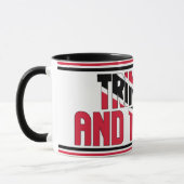 Sippin' mit Trinidad und Tobago Patriotischer Kaff Tasse (Links)