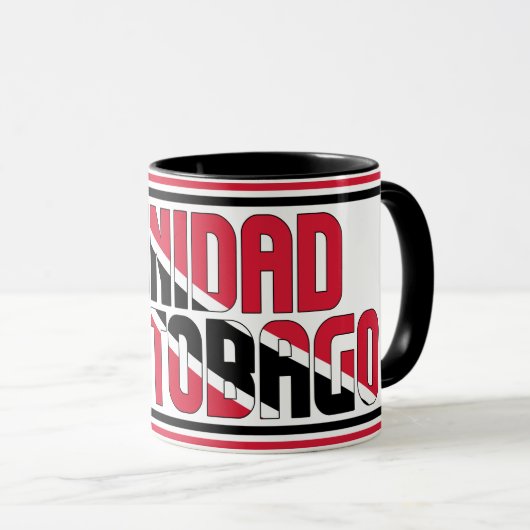 Sippin' mit Trinidad und Tobago Patriotischer Kaff Tasse (VorderseiteRechts)