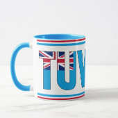 Sippin' mit Tuvalu Patriotic-Kaffee Tasse (Links)