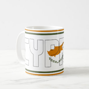 Sippin' mit Zypern Patriotic Kaffeetasse