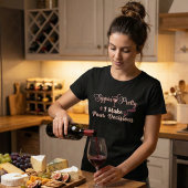 Sippin' Pretty I Make Pour Decisions Wine Pun Tri-Blend Shirt