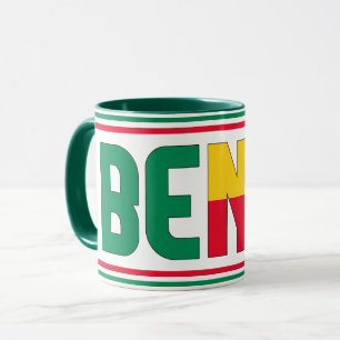 "Sippin' with Benin" Patriotischer Kaffee Tasse