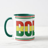 "Sippin' with Bolivia" Patriotic Coffee Tasse (Links)