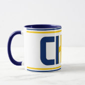 "Sippin' with Chad" Patriotic Coffee Tasse (Links)