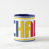 "Sippin' with Chad" Patriotic Coffee Tasse (Zentrum)
