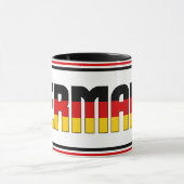 "Sippin' with Germany" Patriotischer Kaffee Tasse (Zentrum)