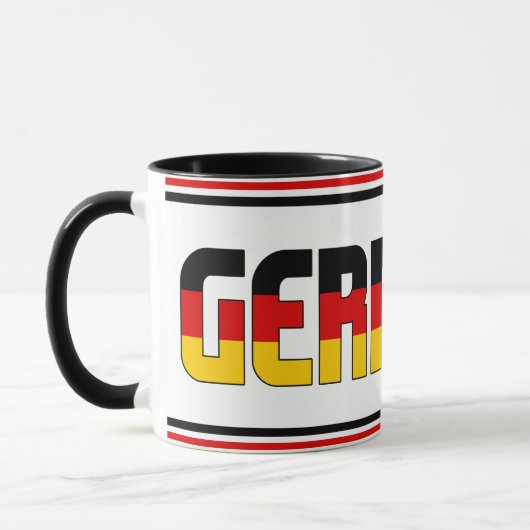 "Sippin' with Germany" Patriotischer Kaffee Tasse (Links)