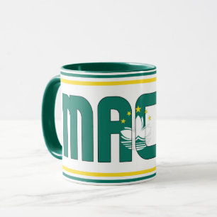 "Sippin' with Macau" Patriotischer Kaffee Tasse