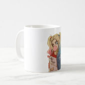 Sippin' with Style: Anime Vibes Tasse (Vorderseite Links)