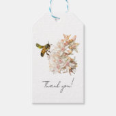 Sipping bee, geschenkanhänger (Vorderseite)