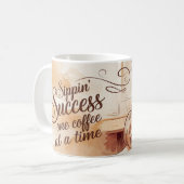 Sippin's Erfolg - Inspirationskaffee Kaffeetasse (Vorderseite Links)