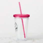 Sippy Cup Script Mutter Acryltrinkbecher (Links)