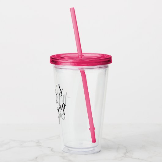 Sippy Cup Script Mutter Acryltrinkbecher (Links)