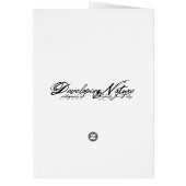 Siproeta-Karte (Hinten)