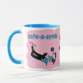 Sips 'n' Spins "Tune Tote" style coffee mug Tasse (Links)