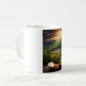 "Sips of Serenity: The Perfect Tea Tasse" Kaffeetasse (Vorderseite Links)