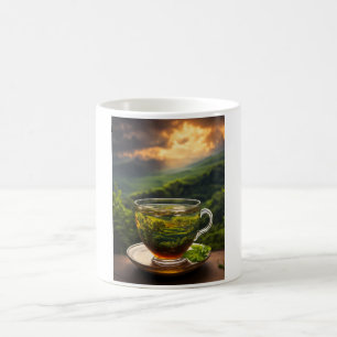 "Sips of Serenity: The Perfect Tea Tasse" Kaffeetasse