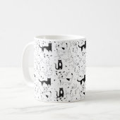 Sips & Stickers - Tasse von Cat Vibes (Vorderseite Links)